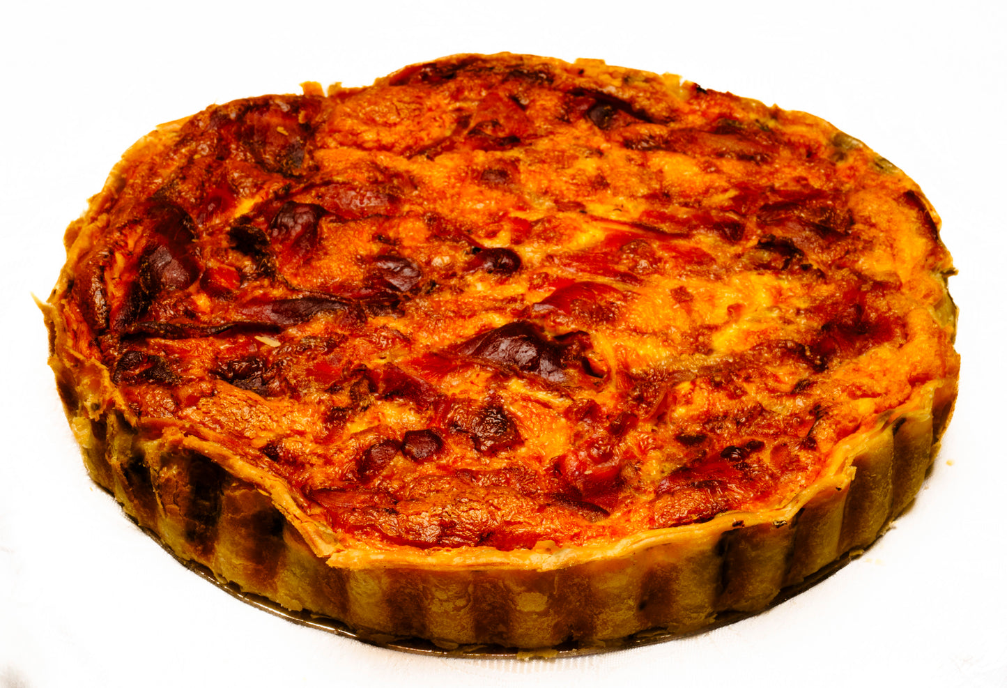 Serrano Ham and Veg Quiche serves 6-8 - 48 hours notice or contact us before ordering